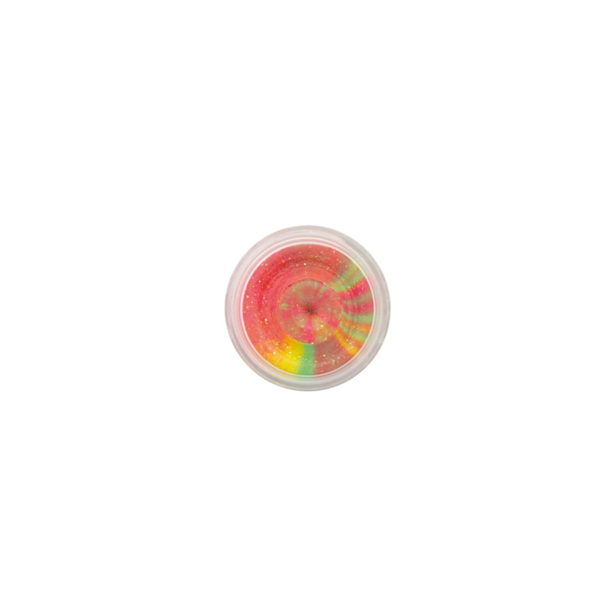 Berkley PowerBait Double Glitter Trout Bait Spring Green Sunshine Yellow/Red
