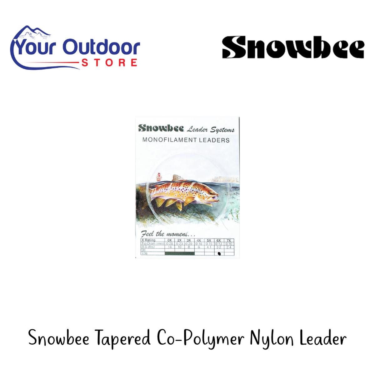 Snowbee Tapered Co-Polymer Nylon Leader