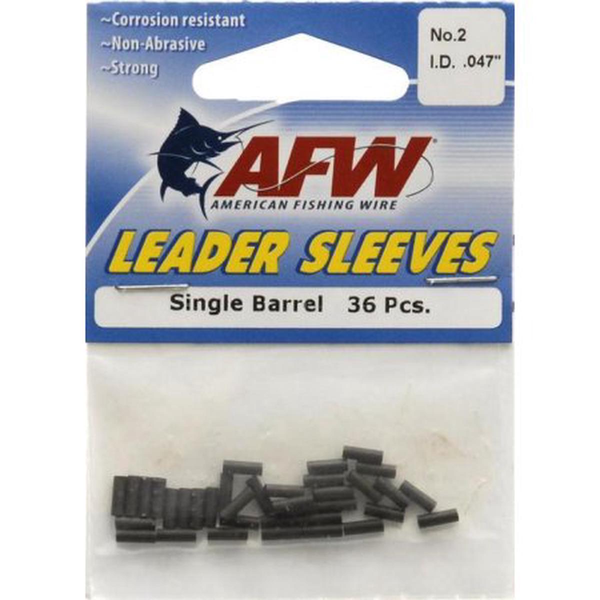American Fishing Wear Leader Sleeve Size #2 Black
