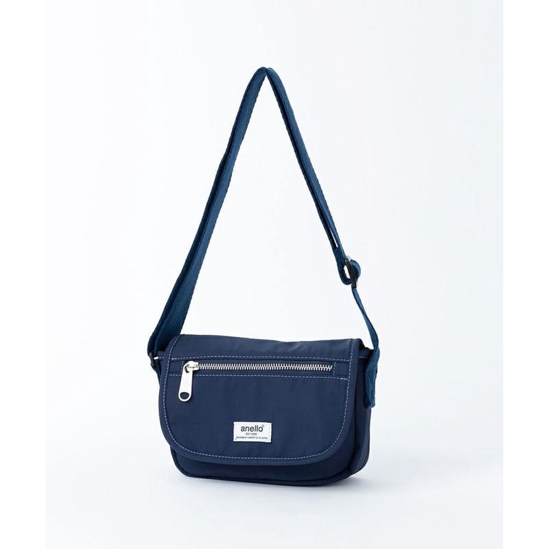 Anello Town Mini Shoulder Bag (Navy)