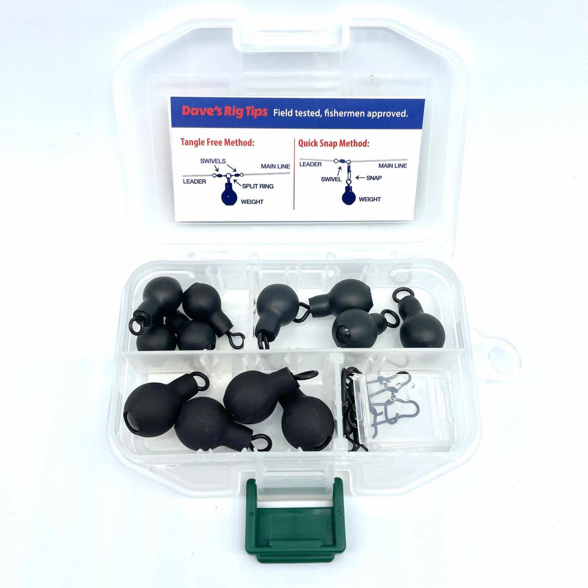 BnR Daves Steelhead Piece Steel Round Fishing Weights
