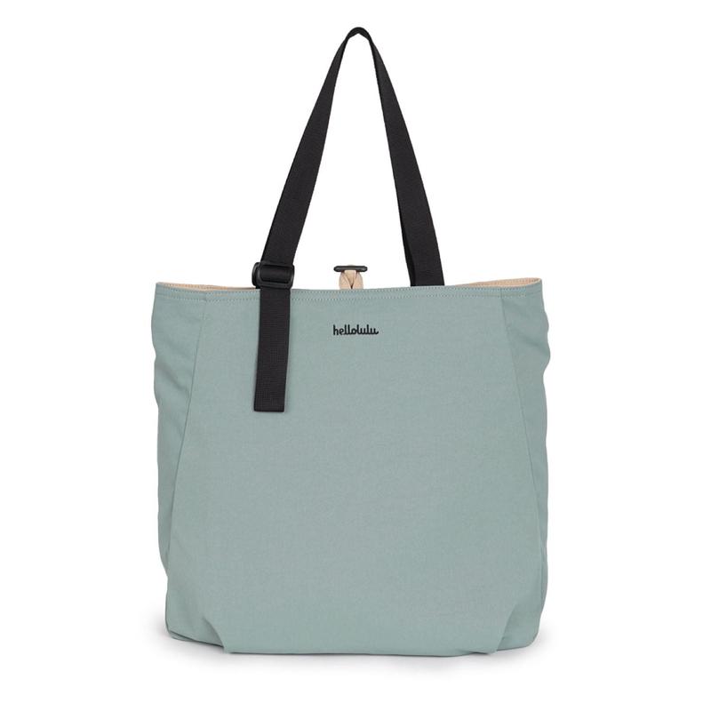 Hellolulu Jonna Double Sided Versatile Tote Recycled (Pale Teal/Clay Khaki)