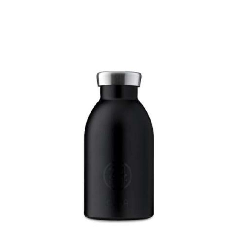 24 Bottles Clima 330ML Insulated Water Bottle - Tuxedo Black