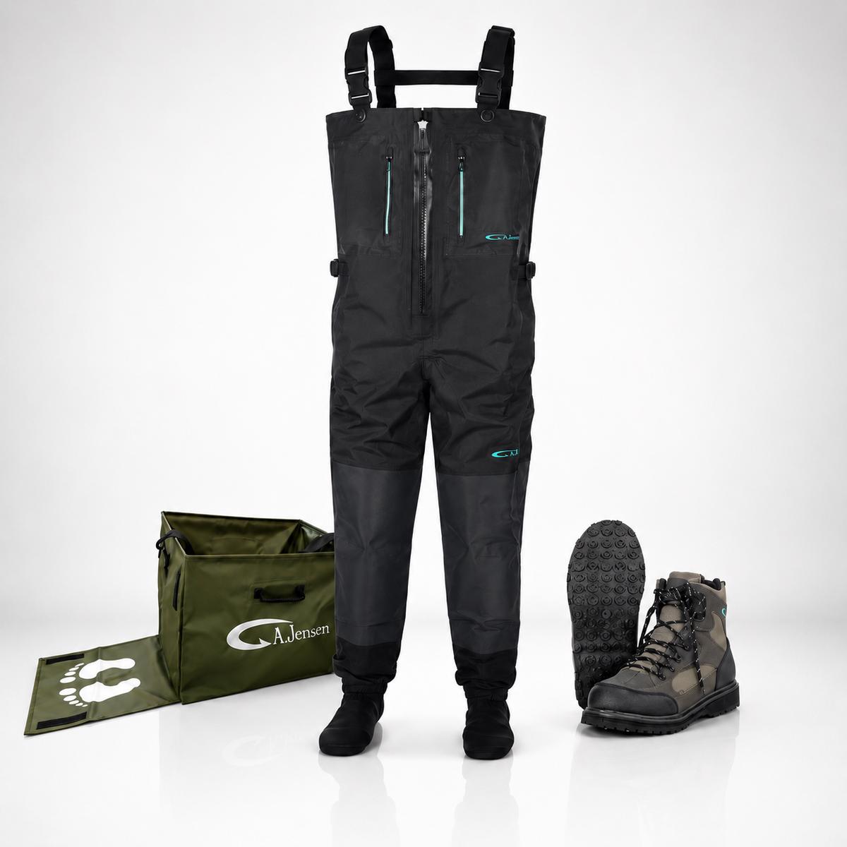 A.Jensen Narvi II Waders + Callisto Vadestvler + Vaderstaske