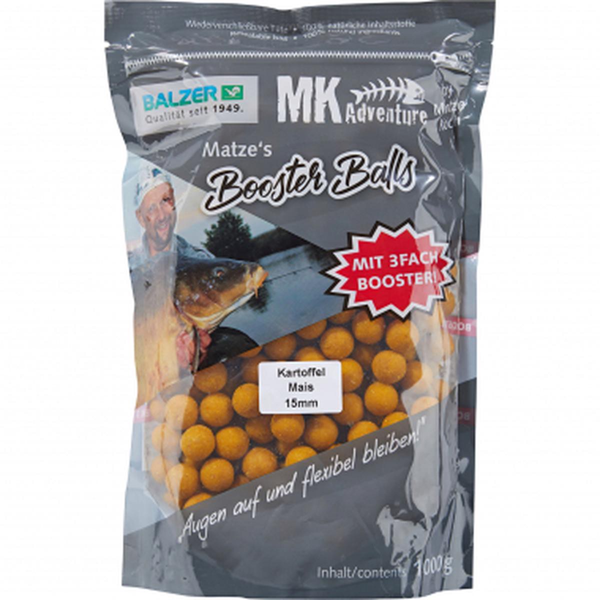 Boilies MK Adventure Booster Balls (PotatoCorn)