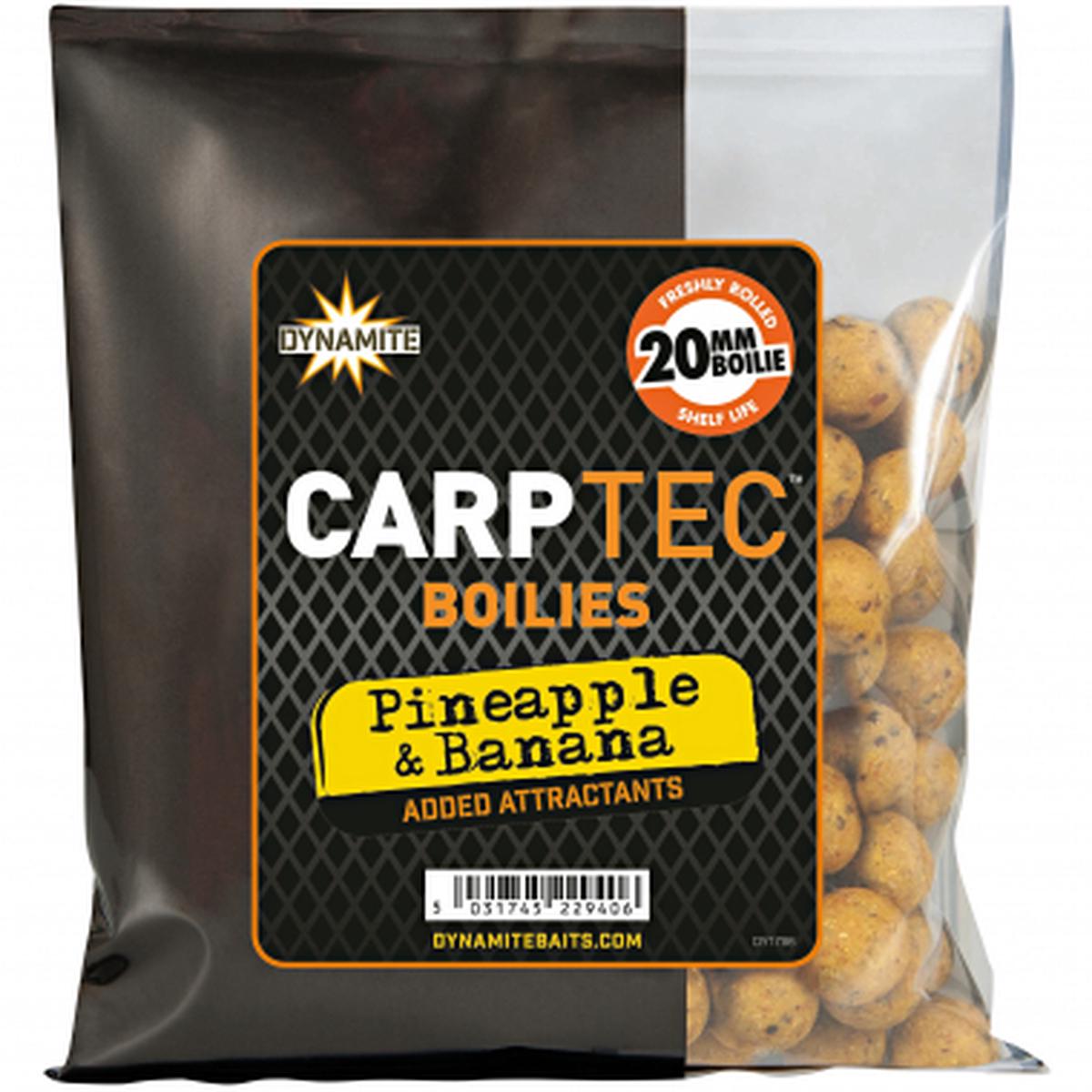 Carptec Boilies (Pineapple & Banana/yellow)