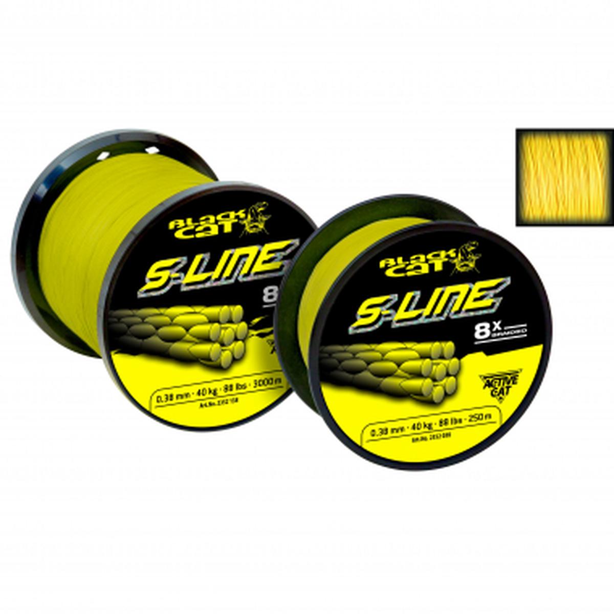 Fishing Line S (yellow, 250 m)