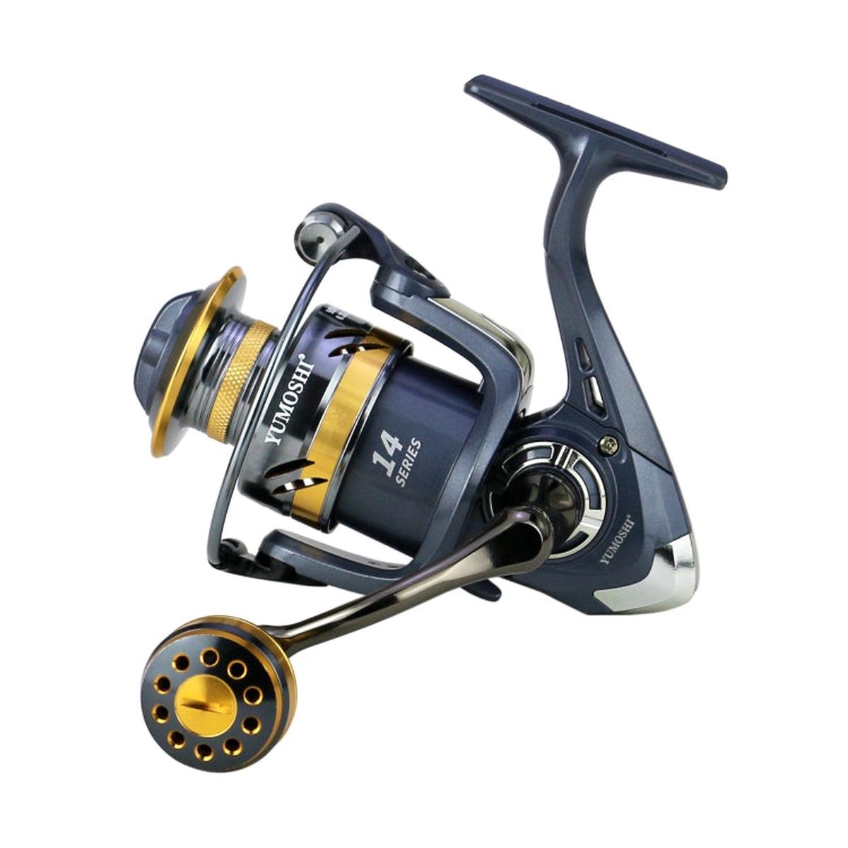 YUMOSHI KS4000 Spinning Fishing Reel Metal Rocker Metal Cup Reel