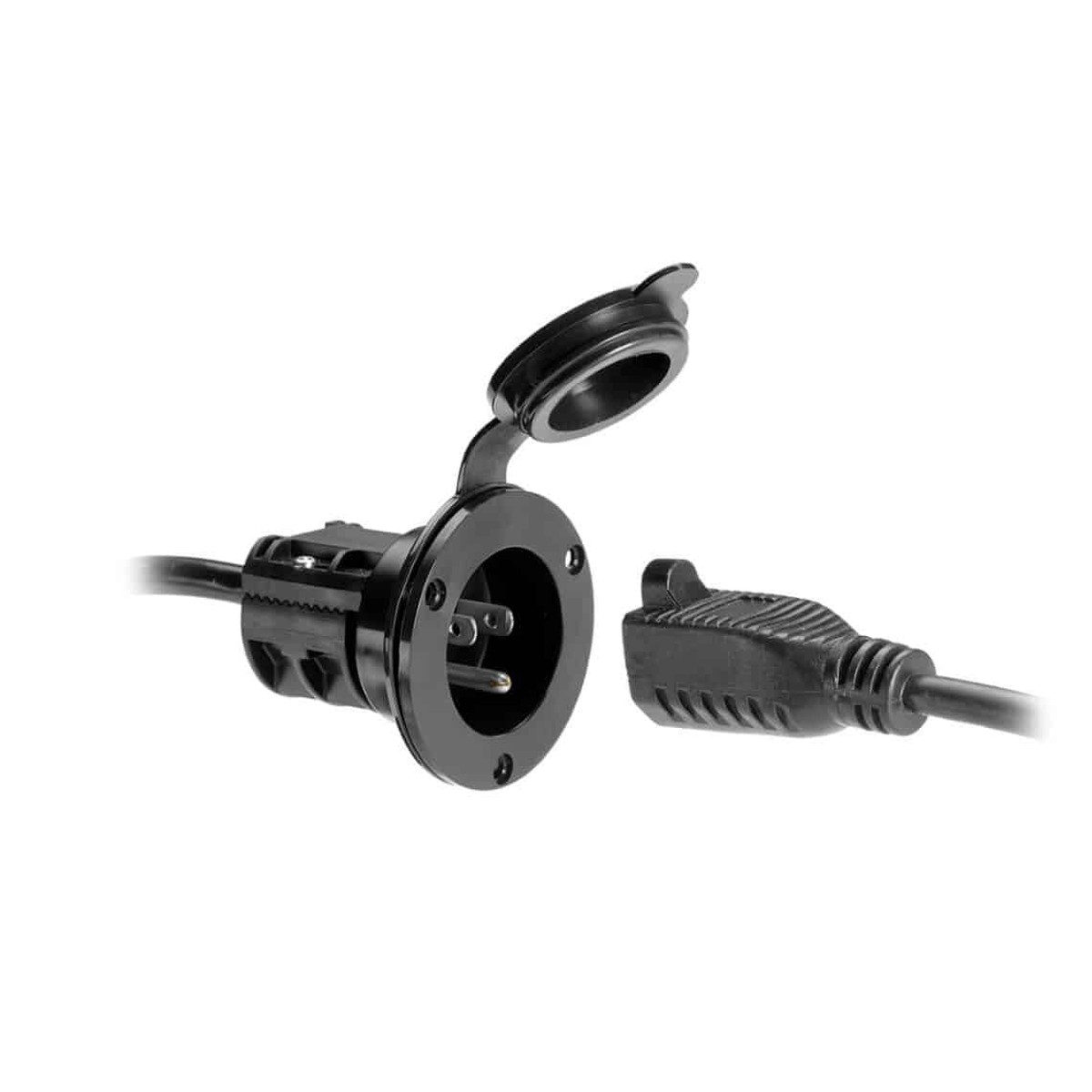 Minn Kota MKR21 AC Power Port (Black)