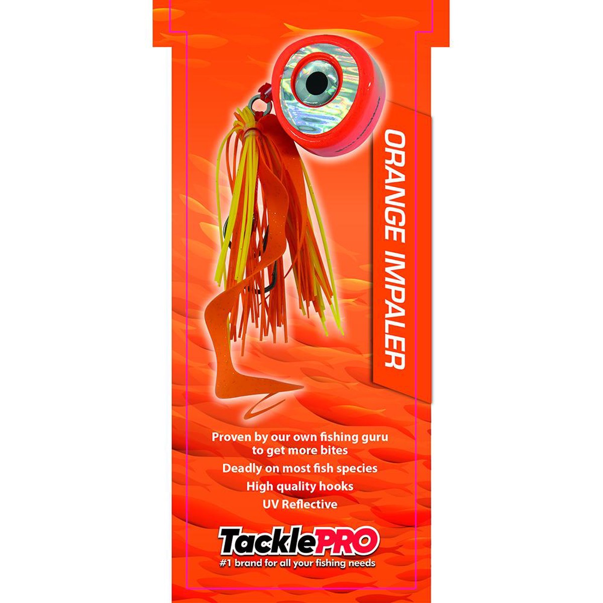 Tacklepro Kabura Lure 100Gm - Orange Impaler | Jigs & Lures - Kabura