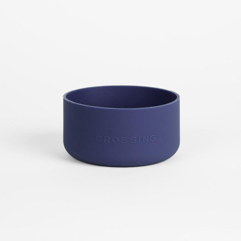 Crossing Silicone Water Bottle Boot - Fits Diameter 8-8.5cm (780ml) Blistered Pack - Dark Blue