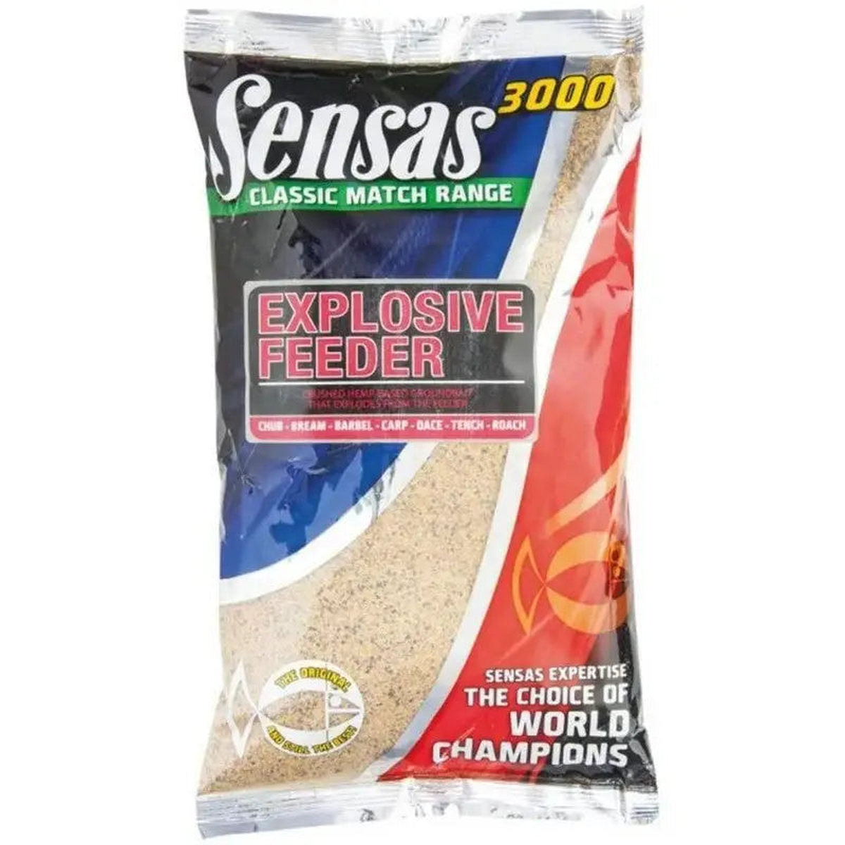 Sensas Match 3000 Explosive Feeder Groundbait 1kg