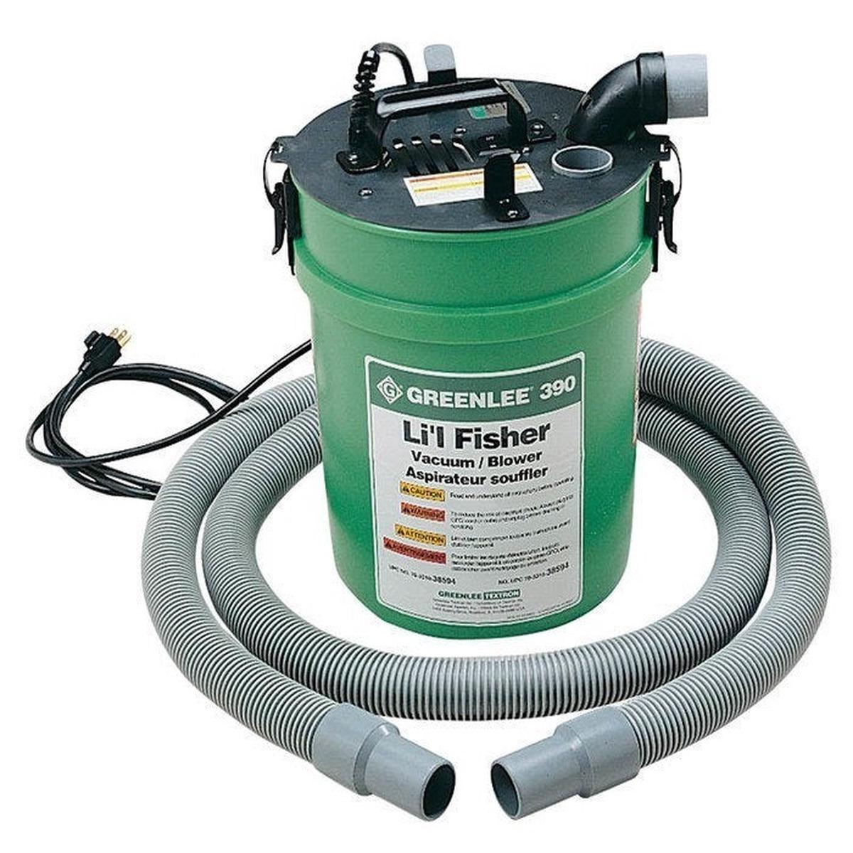 Greenlee 390 Li'l Fisher Vacuum/Blower Power Fishing System