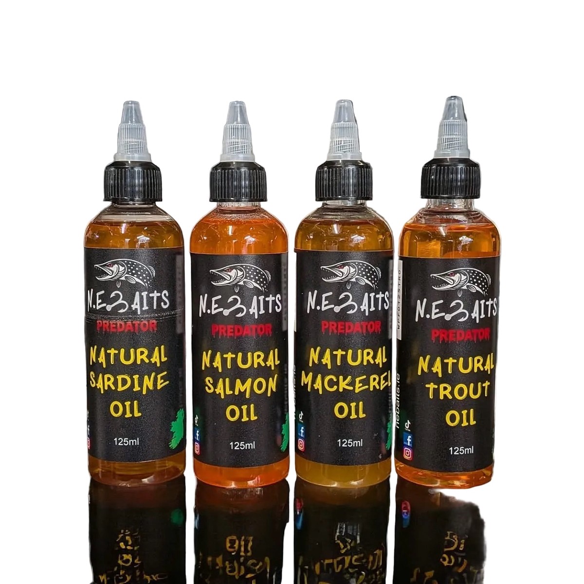 N.E Baits Winterised Pure Fish Oil 120ml