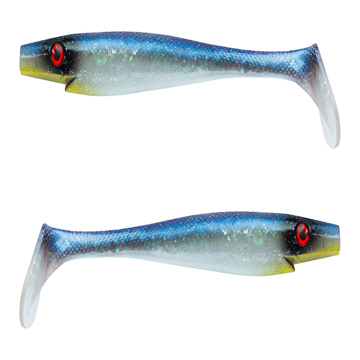 Strike Pro Pig Shad Jr 20cm #MN1 Glitter Mascara 2pcs