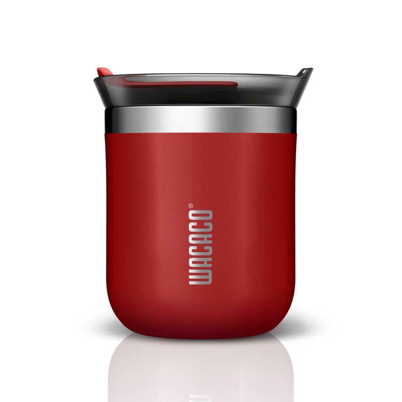 Wacaco Octaroma Classico (180ML) Insulated Coffee Mug - Red