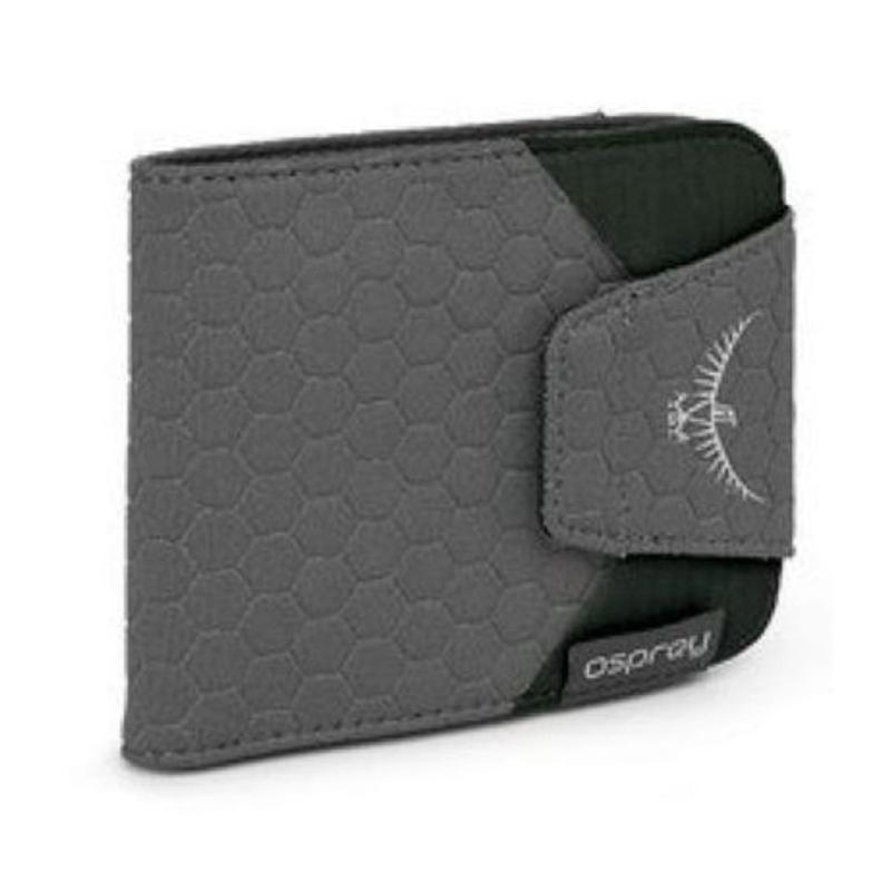 Osprey Quicklock RFID Wallet - Lightweight Travel (Shadow Grey)