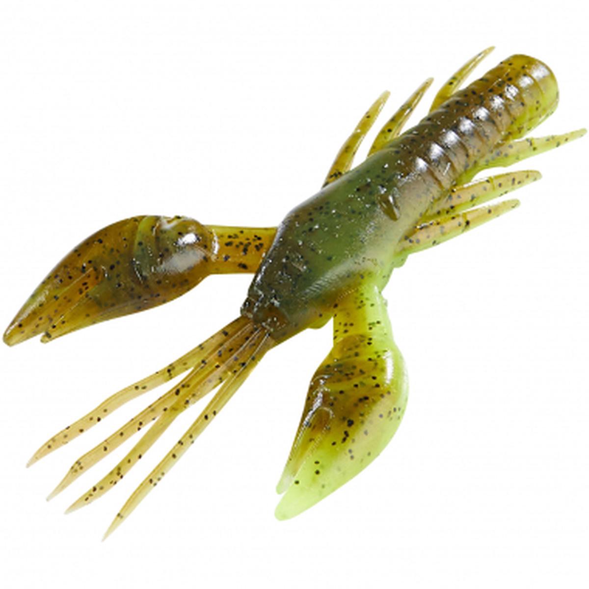 Softlure Scary Crab (Green Pumpkin Chartreuse)