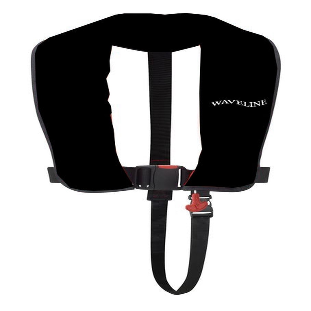 WAVELINE 165N ISO Black Auto Life Jacket With Waist Belt UML MK5