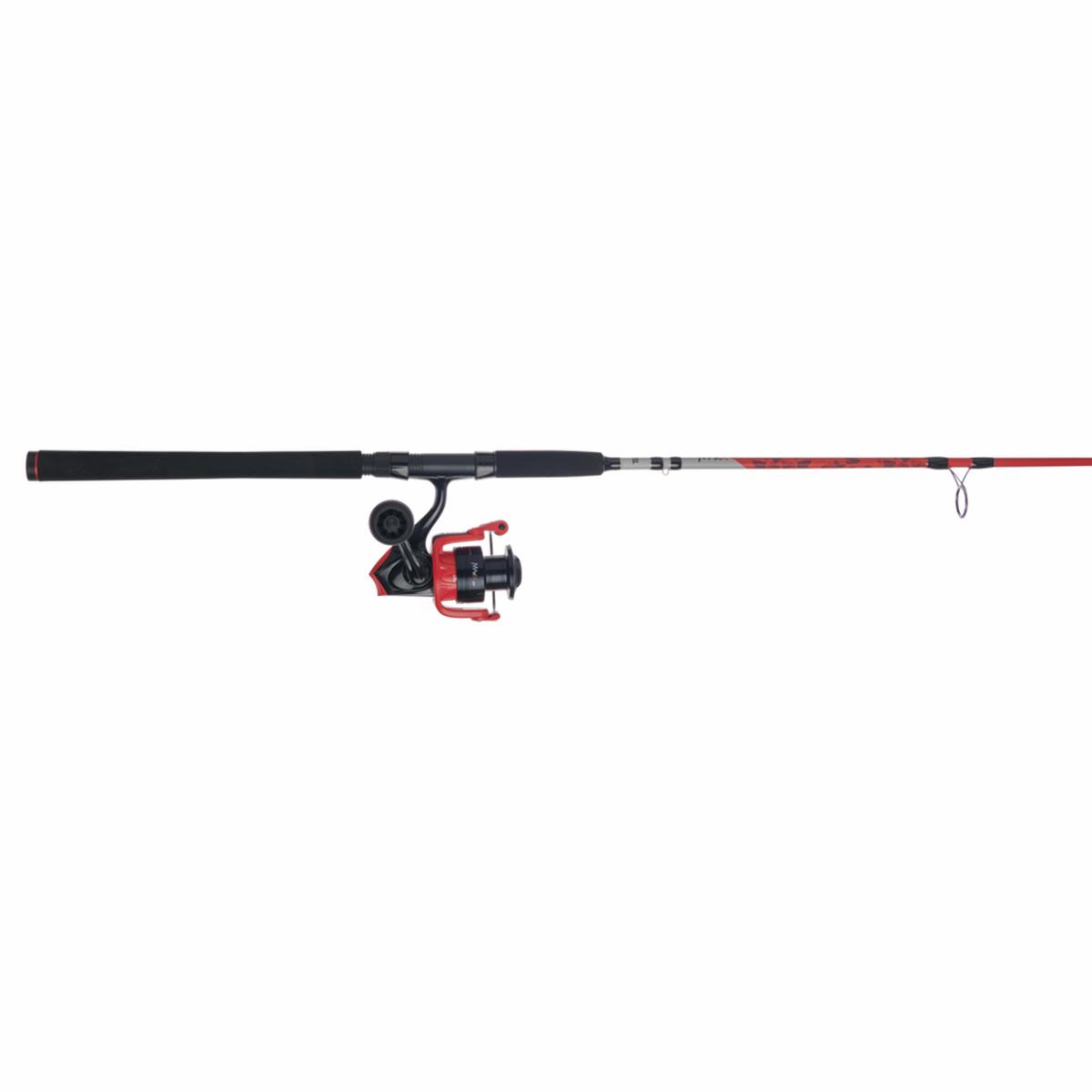 Abu Garcia Max X Performance Spinning Combo Fully Spooled with Braid