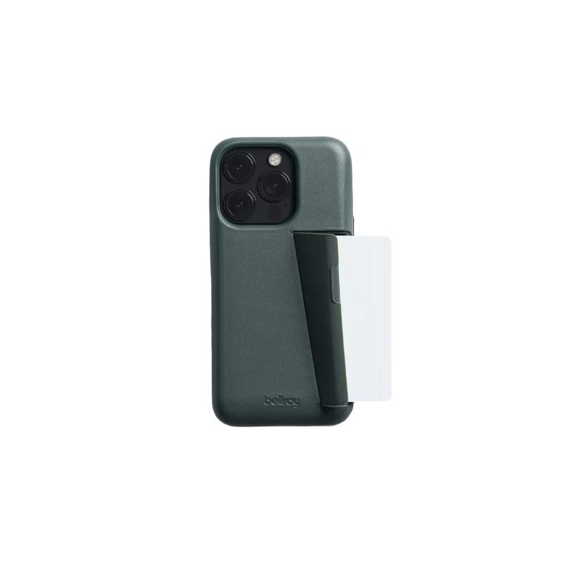 Bellroy Iphone 15 Pro Case - 3 Card - Everglade