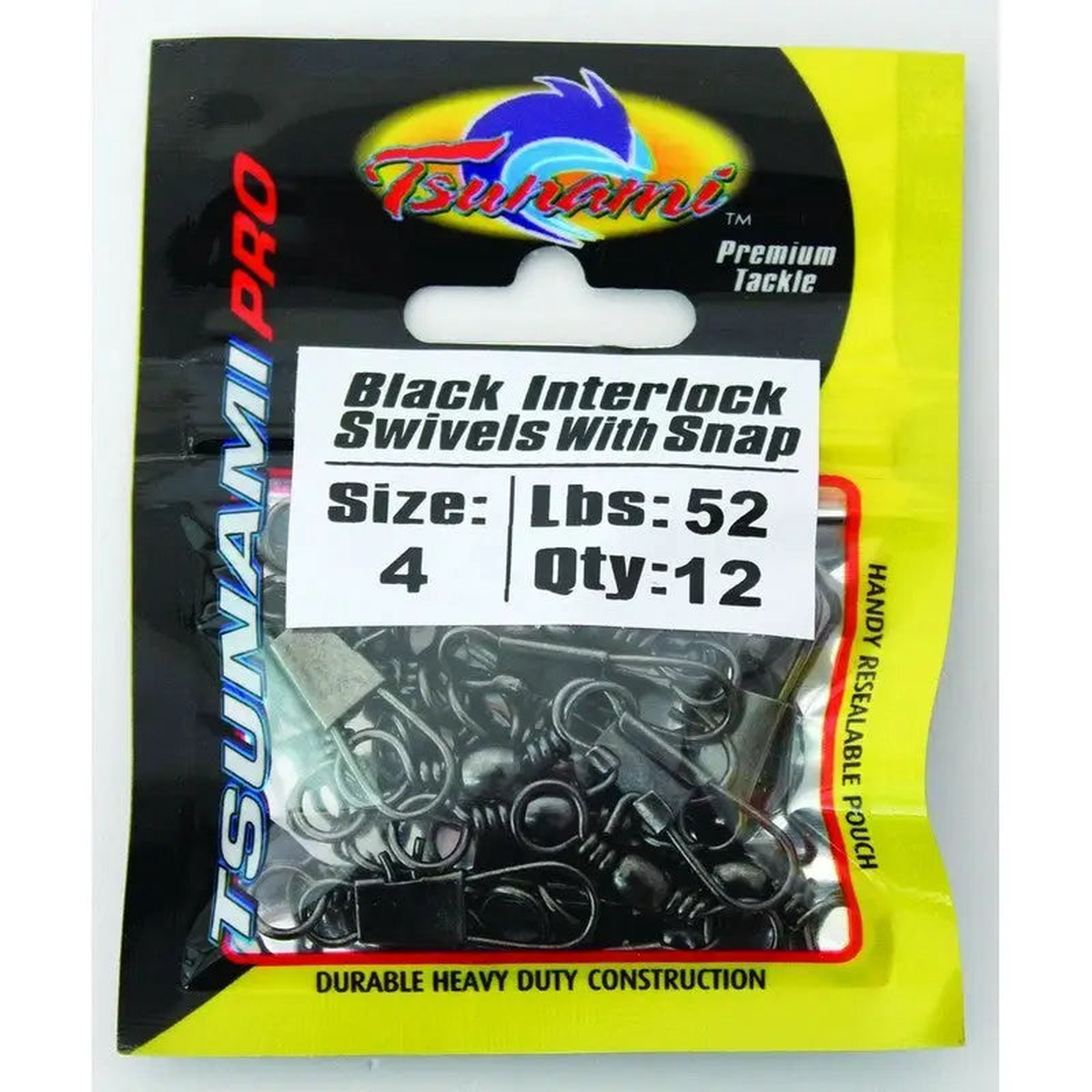 Jarvis Swivels Barrel Black Nickle Swivel Size (25pk, 18pk or 15pk)