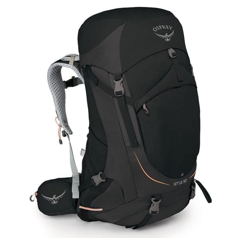 Osprey Sirrus 50 Backpack - Extra Small/Small - Women's Light Backpacking (Black)