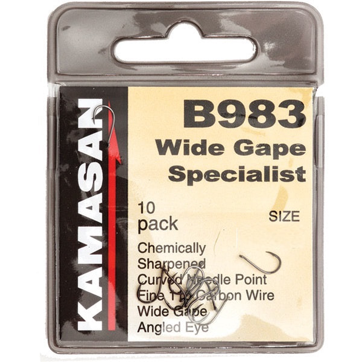 Kamasan Eyed Hook B983