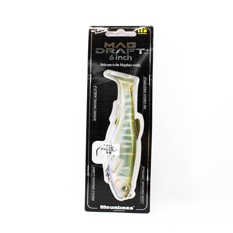 Megabass Soft Lure Mag Draft 6 Inch Sinking Lure Hasu (8292)