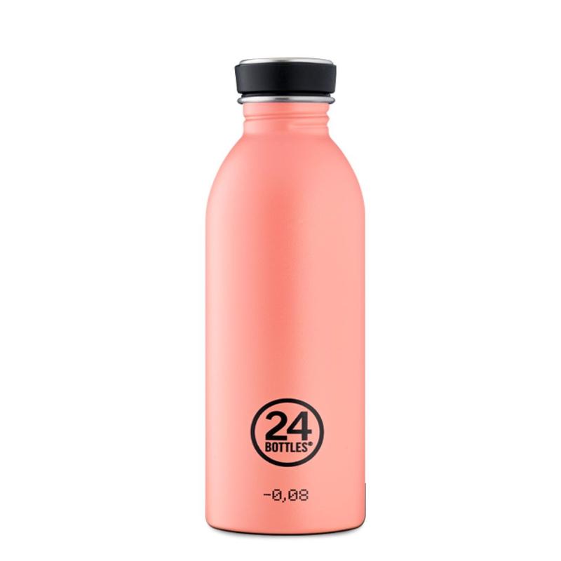 24 Bottles Urban 500ML Water Bottle - Blush Rose