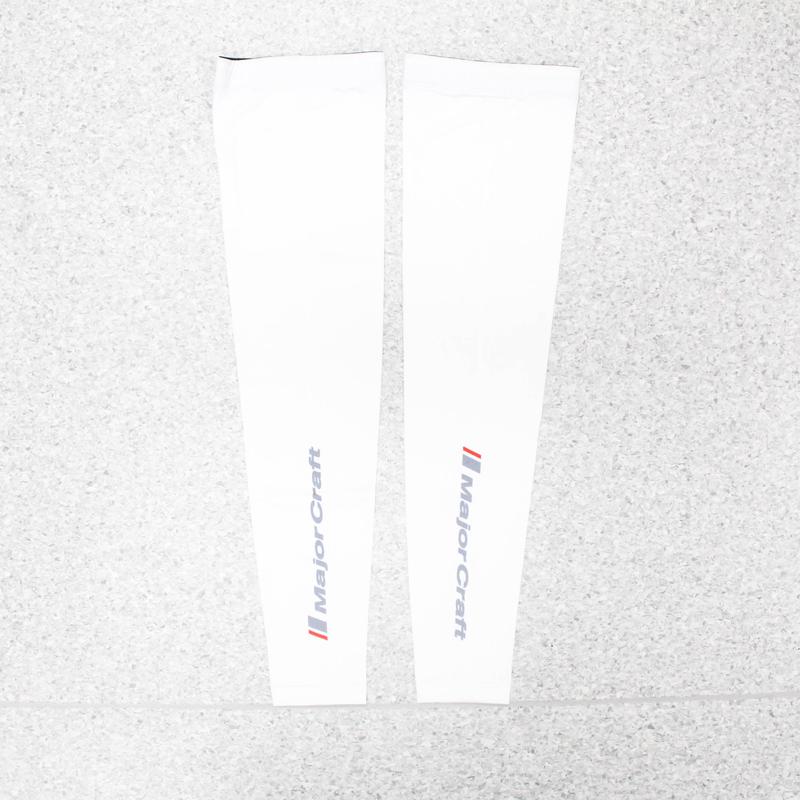 Major Craft Arm Sleeve Guard Size S/M White (1570)