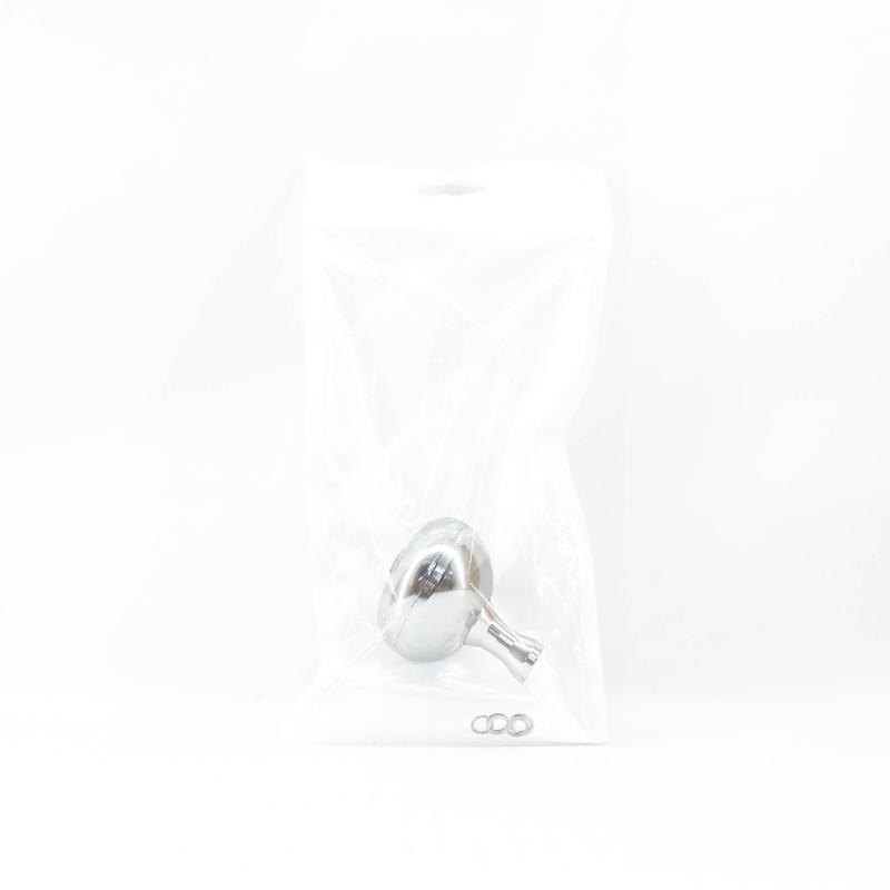 Rev Handle Knob Aluminium Light Round 40mm Silver Shimano A Daiwa S (4552)