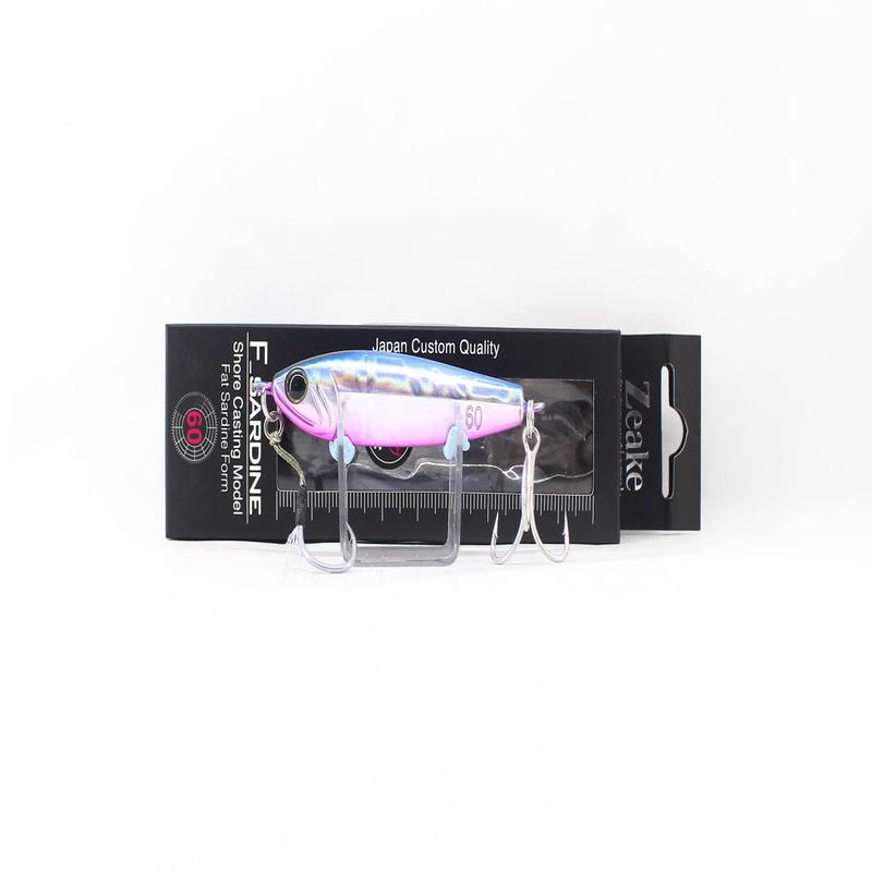 Zeake Metal Jig Fat F Sardine 60 grams 005 (9638)