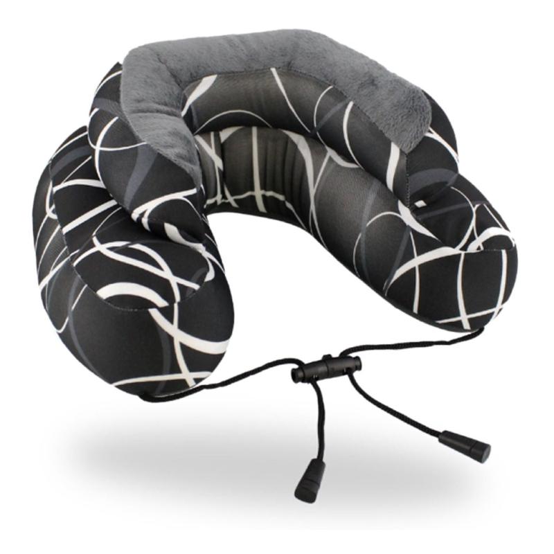 Cabeau Evolution Microbead Travel Neck Pillow - Grey Swerve