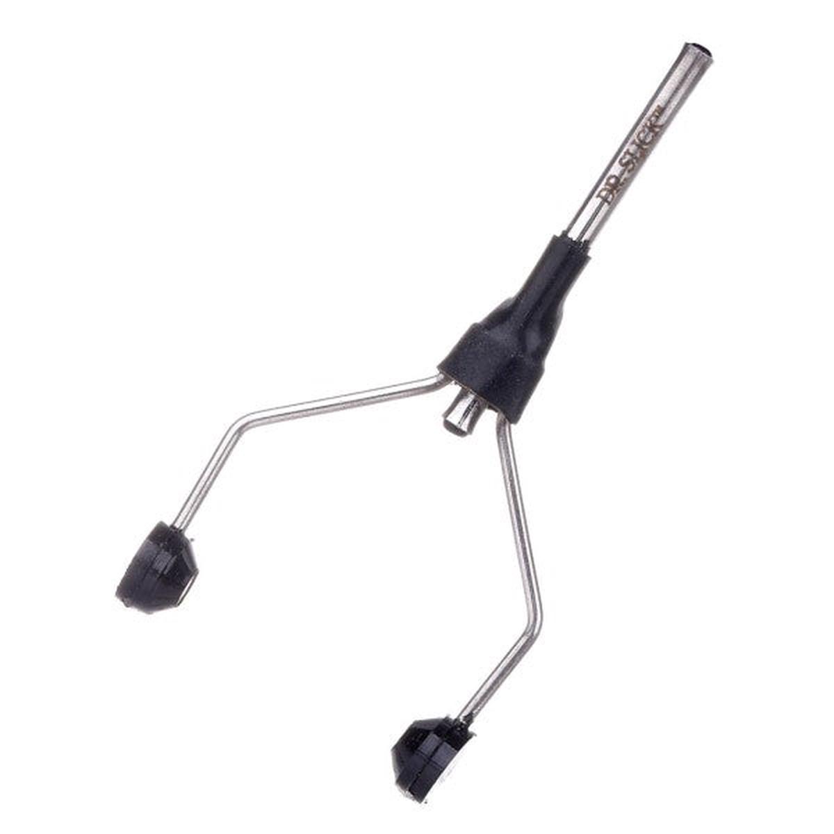 DR SLICK GLASS BOBBIN 4" DUAL GLASS INSERTS