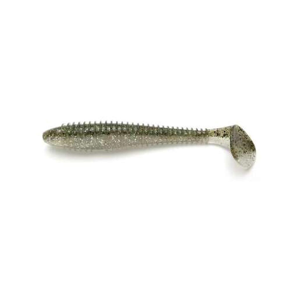 Keitech FS38 FAT Swing Impact 3.8" Swimbait 416 Silver Flash