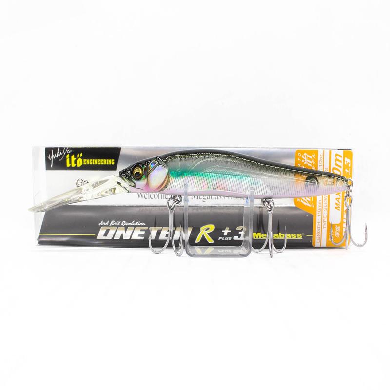 Megabass Vision 110 Oneten R+3 Slow Floating Lure Ito Clear Laker (9886)