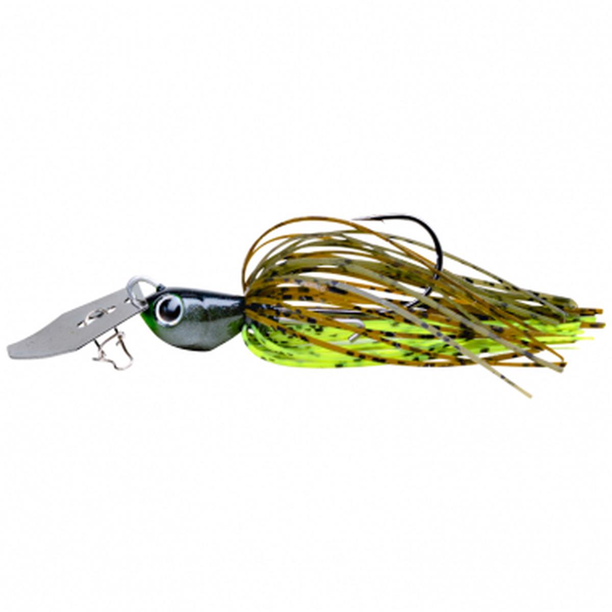 Tiny Kaishin Bladed (Green Pumpkin Chartreuse)