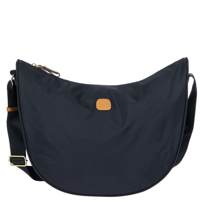 BRIC'S X-Bag Half Moon Bag - Large (Ocean Blue)