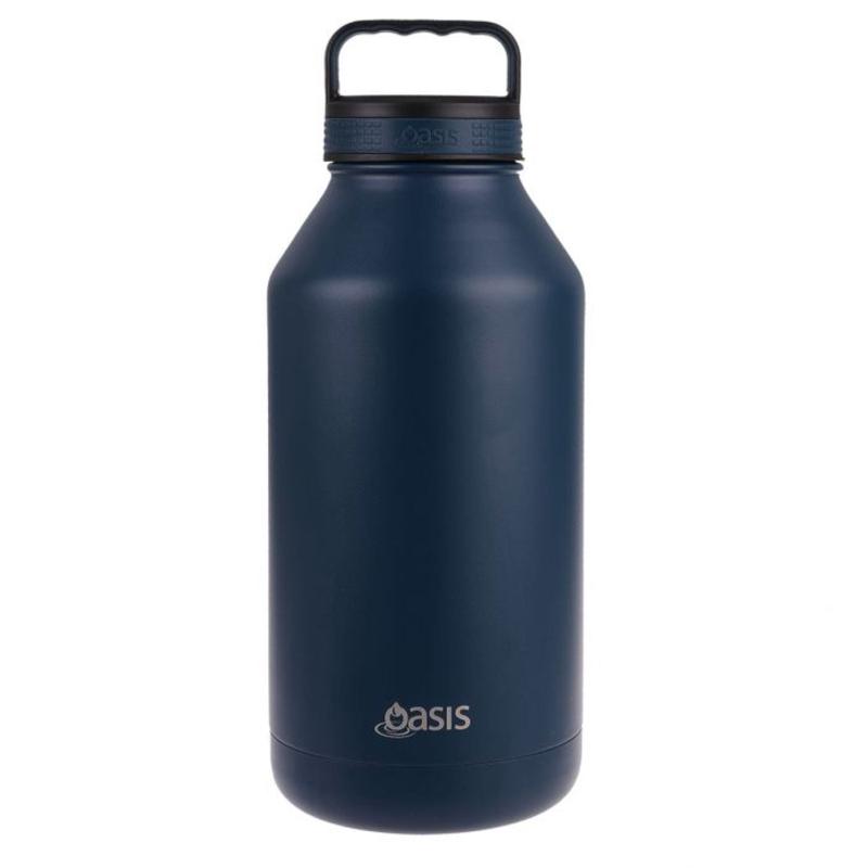 Oasis Stainless Steel Insulated Titan Water Bottle 1.9L - Navy