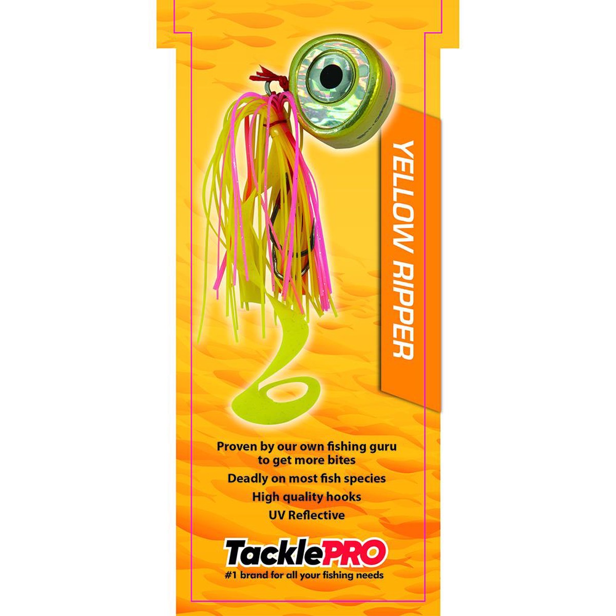 Tacklepro Kabura Lure 40Gm - Yellow Ripper | Jigs & Lures - Kabura