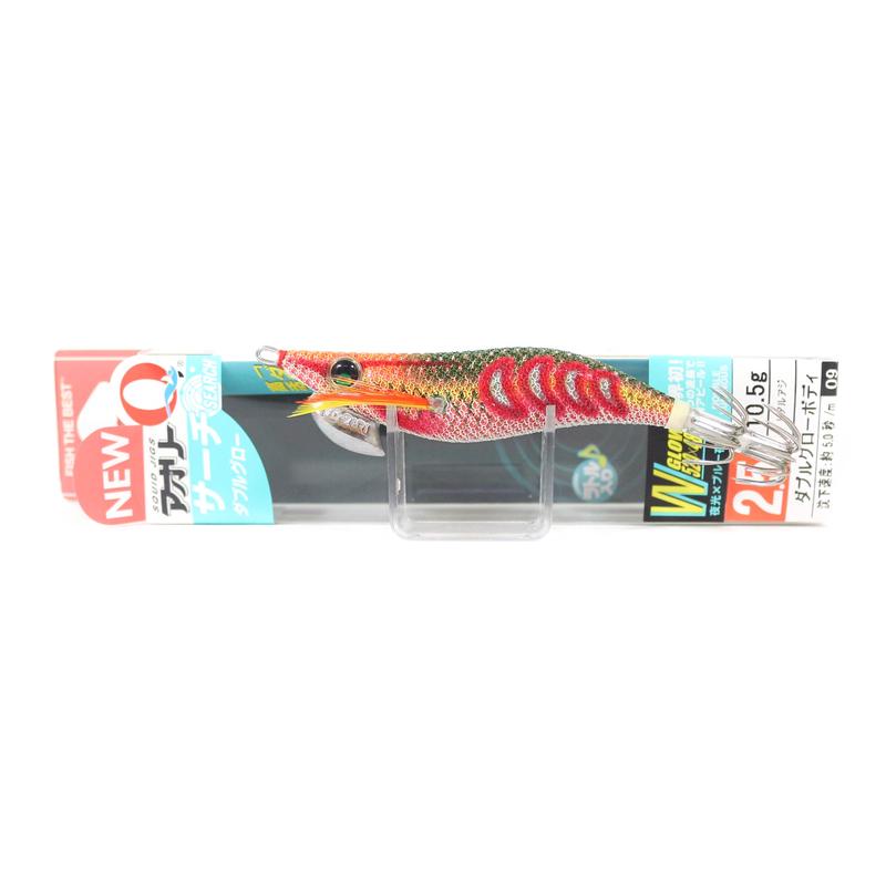 Yo Zuri Egi Aurie-Q Search Double Glow Squid Lure 2.5 A1757-DLRM (8814)