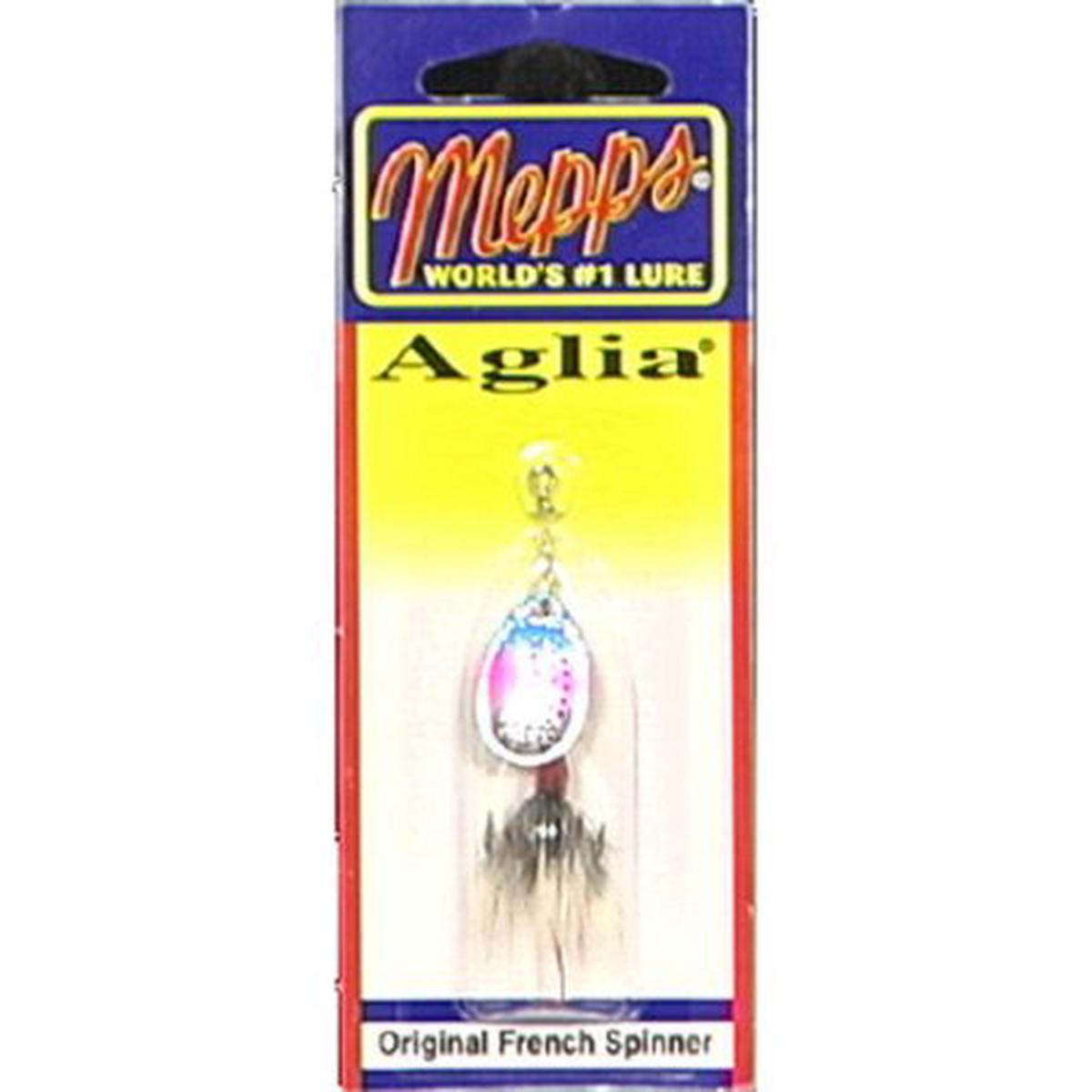 Mepps Dressed Aglia Spinner White