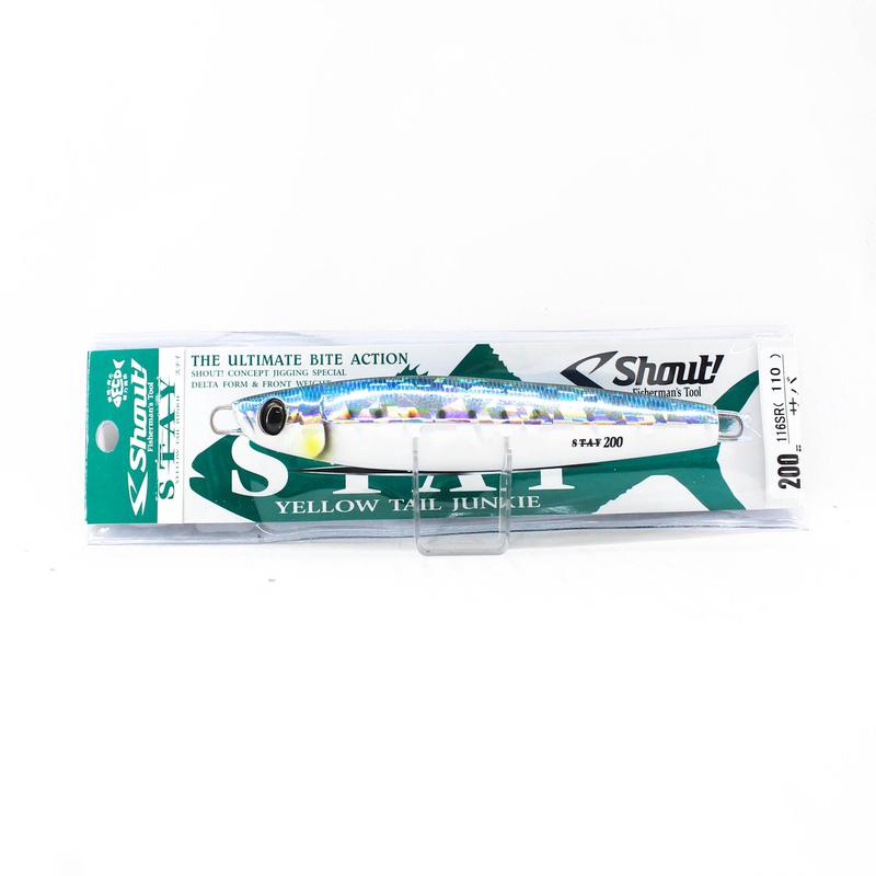 Shout 116-SR Metal Jig Stay 200 grams Real Color #26 (5400)