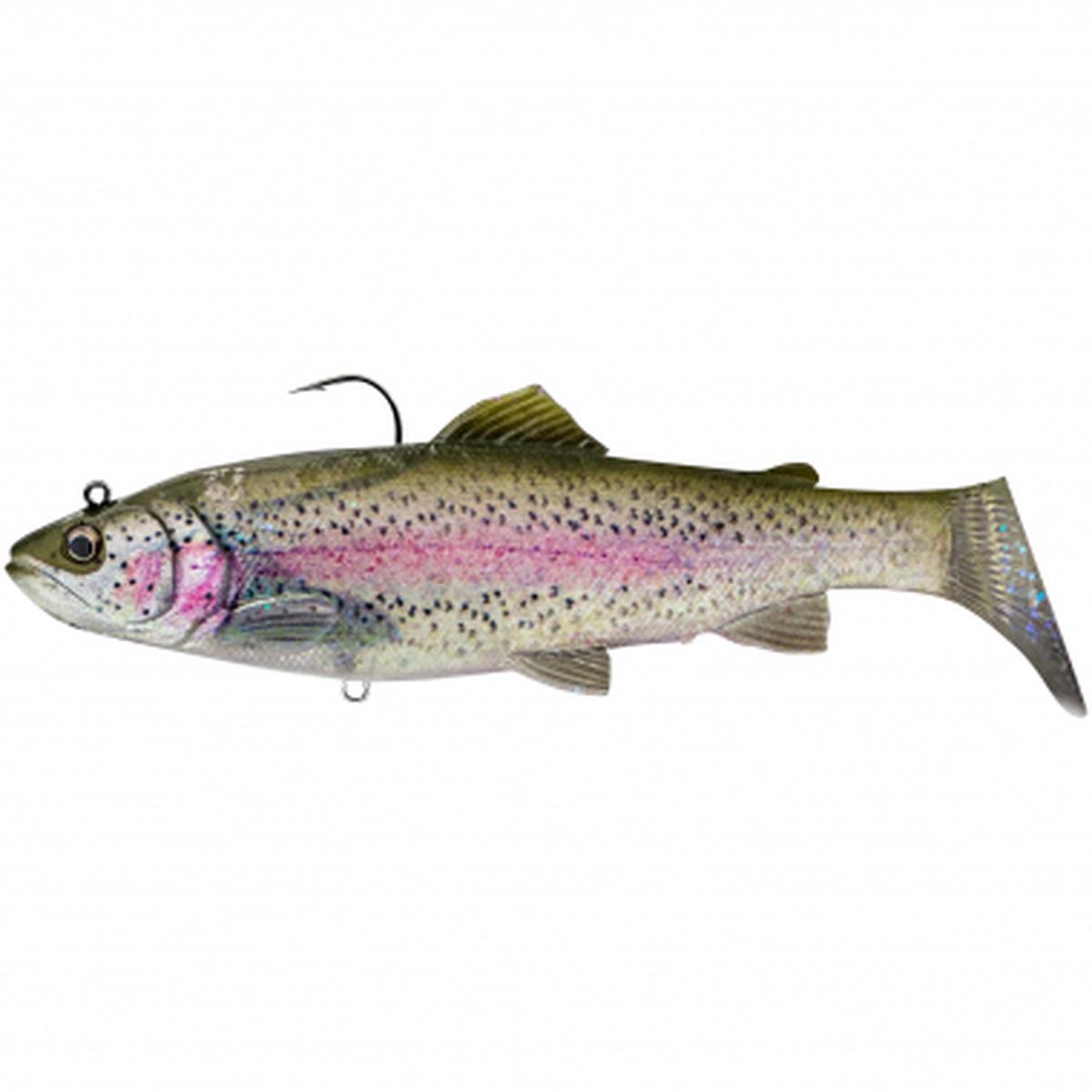 3D Trout Shad (Clear Rainbow Trout)