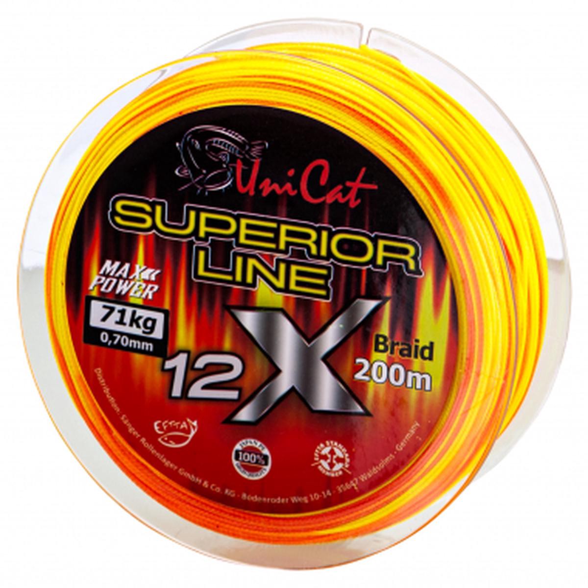 Catfish Line Superior Line 12x Braid (200 m)