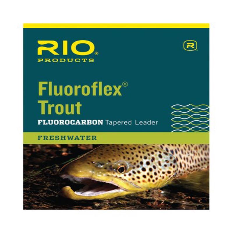 Rio Fluoroflex 9 Ft Knotless Tapered Leaders 0X - Fly Fishing