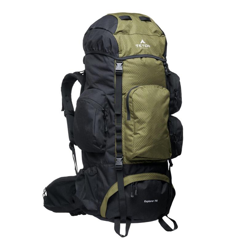 Teton Sports Explorer 75l Backpack in Olive