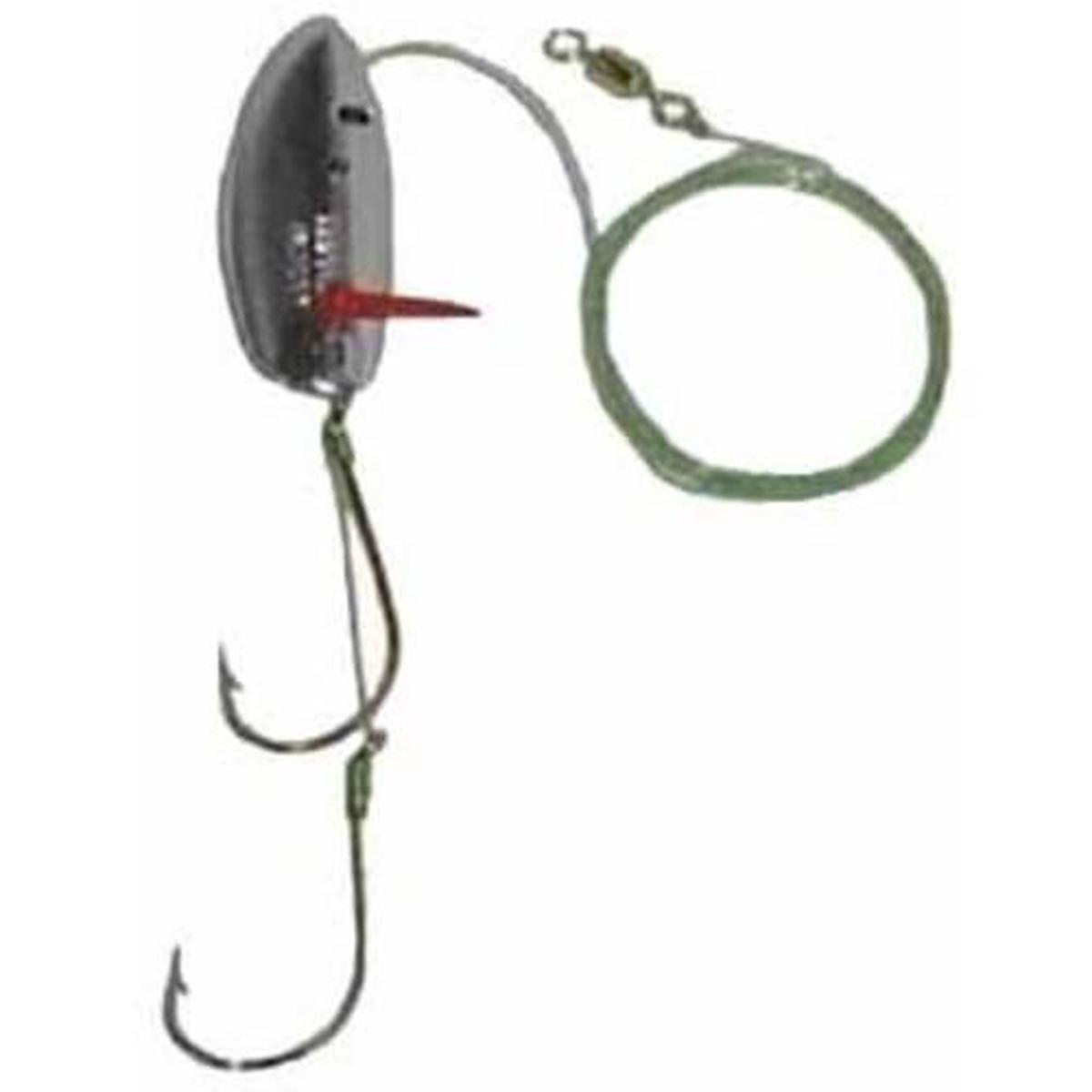 Krippled Fishing Painted Anchovy Head - Green