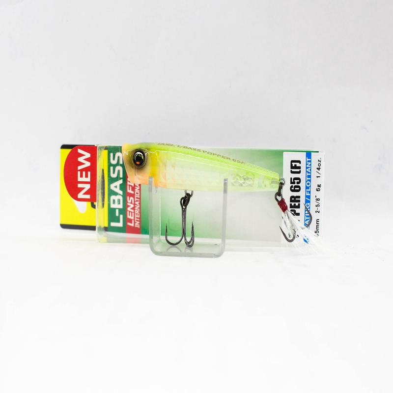 Yo Zuri Duel L Bass Popper 65F Floating Lure F1212-GSCB (7100)
